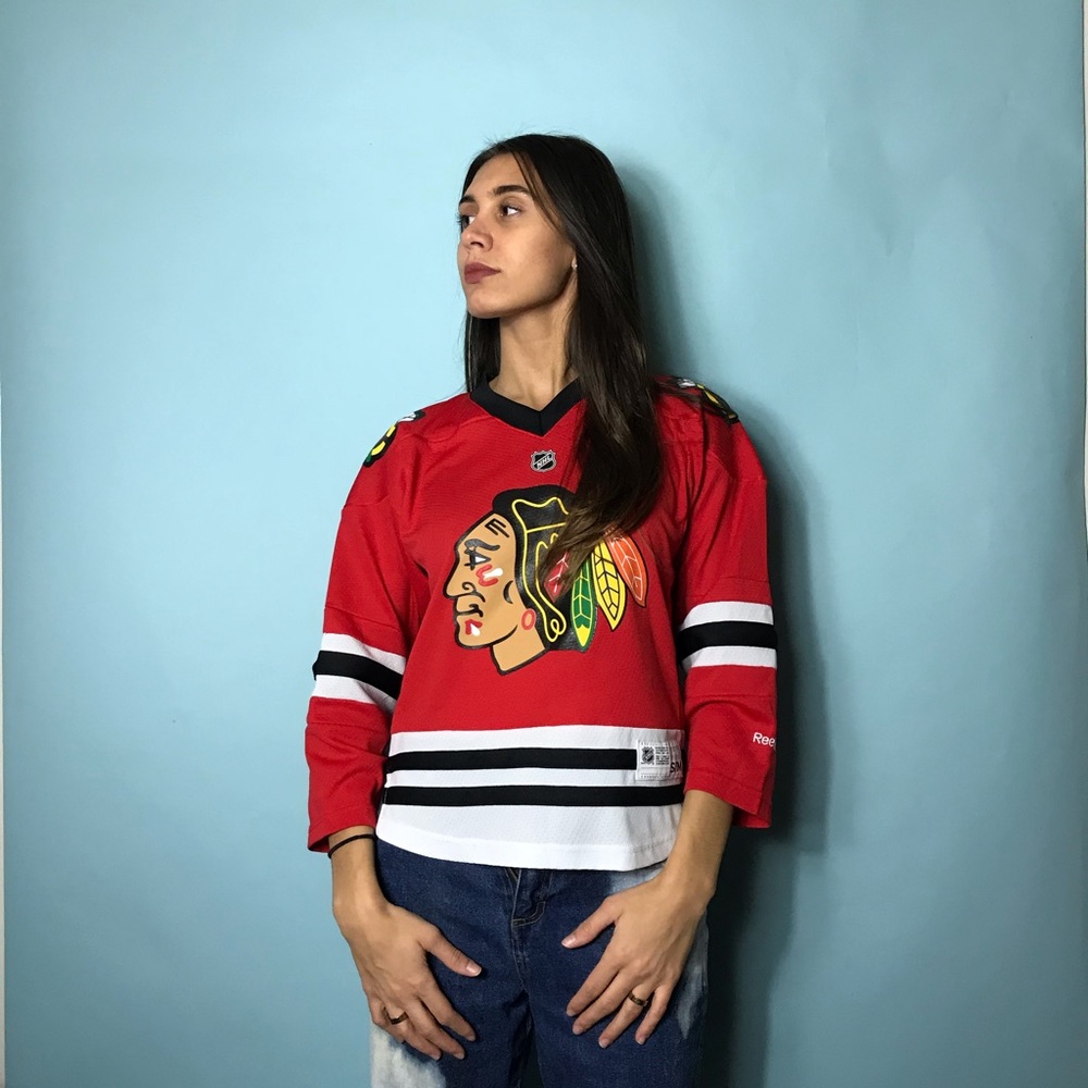 Chicago Blackhawks 
Reebok hockey jersey